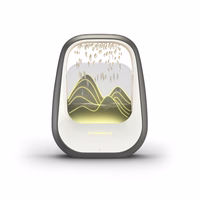 Bezvadu miega un relaksācijas skaļrunis Reach Relaxing Rain pelēks