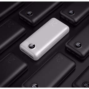 VEGER portatīvais lādētājs 20000 mAh PD QC3.0 2A20W L20S (VP2039PD / W2039PD) balts