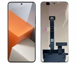 LCD ekrāns Xiaomi Redmi Note 13 Pro Plus 5G ar skārienekrānu melns ORG