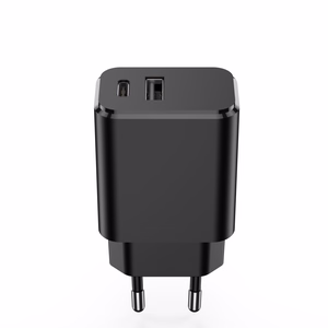 Setty lādētājs 1x USB + USB-C 3A 20W melns