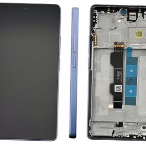 LCD ekrāns Xiaomi Redmi Note 13 Pro 4G/Poco M6 Pro 4G ar skārienekrānu ar rāmi Lavender Purple oriģināls (service pack)