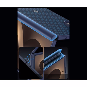 Benks Magnetic Armor Grid Pro Grand Combo maciņš Samsung Galaxy Z Fold 8, zils (C.K.FL.SA.BE.C060)