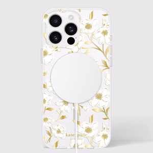Kate Spade New York Protective Gems MagSafe - Case for iPhone 16 Pro Max (Sunshine Floral)