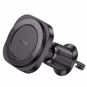 HOCO automašīnas turētājs gaisa ventilācijas atverei saderīgs ar MagSafe H28 melns