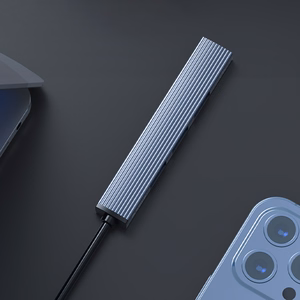 Orico AH-A13 USB-A Hub dokstacija 1x USB-A 3.0 + 3x USB-A 2.0 - pelēka