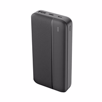 Maxlife barošanas banka MXPB-02 PD QC 20W 20000 mAh melna