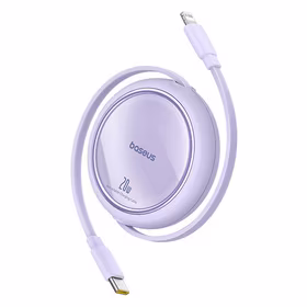 USB kabelis Baseus Free2Pull USB-C ar iP 20W 1m (violets)