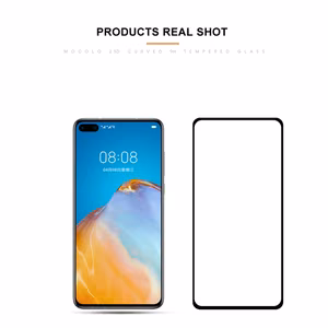 Mocolo 2.5D Full Glue rūdīta stikla ekrāna aizsargs Huawei P40