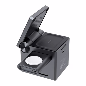 Choetech T632-F 3 vienā 15W indukcijas lādētājs (melns)