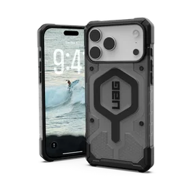 UAG Pathfinder Clear MagSafe Maciņš iPhone 17 Pro Max - Gray/Melns