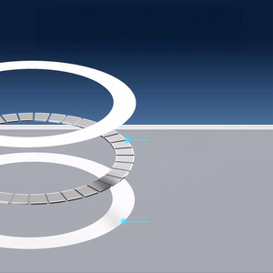 Ar MagSafe saderīgs DUX DUCIS CLIN MAG maciņš SAMSUNG Z Fold 8 Wide, caurspīdīgs