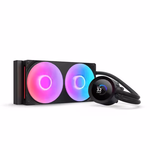 NZXT Kraken Plus RGB 240 Processor All-in-one liquid cooler 12 cm melns
