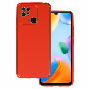 TEL PROTECT greznais viedtālruņa apvalks Xiaomi Redmi 10C, sarkans