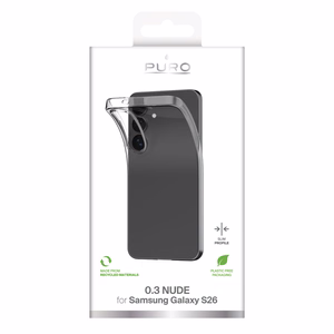 Puro 0.3 NUDE maciņš priekš Samsung Galaxy S26 caurspīdīgs