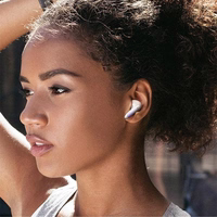 USAMS Austiņas Bluetooth 5.3 TWS X-don series ENC bezvadu violets gradients BHUENCXD04 (US-XD19)