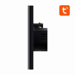 Умный выключатель освещения ZigBee Avatto ZTS02-EU-B2 2 Way TUYA (чёрный)