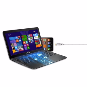 Dudao kabelis USB Type C 2.1A 1m balts (L4T 1m balts)