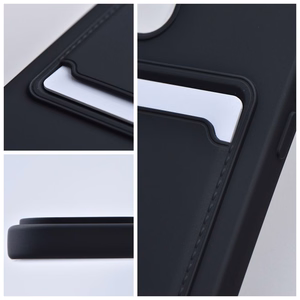 Case for Samsung A35 5G Card Case czarny