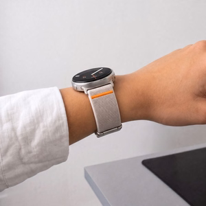 Tech-Protect Nylon Clasp siksniņa modelim Samsung Galaxy Watch 40/44/46 mm – bēša