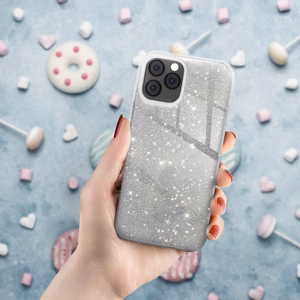 SHINING viedtālruņa apvalks XIAOMI Redmi Note 14 Pro Plus 5G sudraba