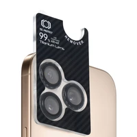 Rūdītais stikls Tel Protect Titanium objektīva 99% AR Aramid sērija kamerai Samsung Galaxy S25 (3 gab.)