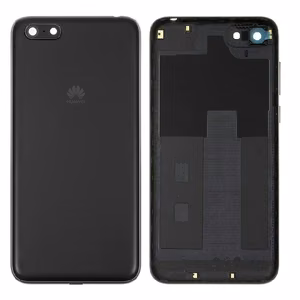 Aizmugurējais vāciņš Huawei Y5 2018/Y5 Prime 2018 melns oriģināls (lietots Grade C)