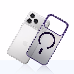 Чехол 3mk Frosty MagCase для iPhone 17 Pro - фиолетовый