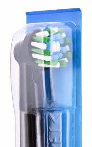 Oral-B Vitality Pro uzlādējama elektriskā zobu birste pieaugušajiem, 1 birstes uzgalis, 3 tīrīšanas režīmi, melna