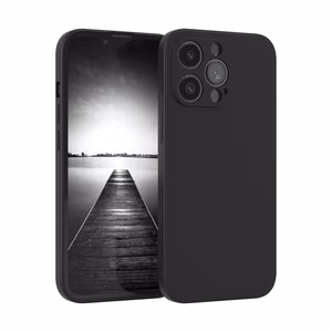 Чехол Liquid Silicone 1.5mm Xiaomi Poco X8 Pro — чёрный