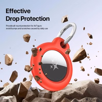 DUX DUCIS AirTag apvalks no izturīga PC materiāla (4 komplekti)