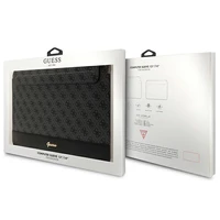 Guess 4G Stripe Metal Logo apvalks 14" klēpjdatoram - melns