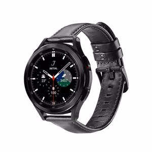 Siksniņa Dux Ducis Business Series viedpulksteņiem 22mm melna