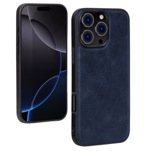 Maciņš X-Level "Earl III Collection" paredzēts Apple iPhone 16 Pro Max zils