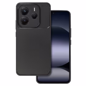 Tel Protect Carbon Elite viedtālruņa apvalks Xiaomi Redmi Note 14 5G melns