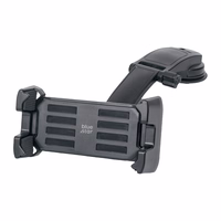 zils STAR Max Wide with lock system car turētājs for tablet 4,7-14" windshield mount melns