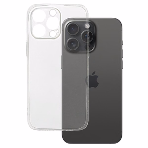 Ultra Clear 1mm viedtālruņa apvalks Iphone 15 Pro caurspīdīgs