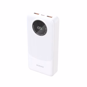 Dudao K12Pro внешний аккумулятор 22.5W PD 20000mAh USB-A, USB-C — белый