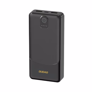Внешний аккумулятор Dudao K10Pro, 2.4A, 20000mAh, 2x USB-A, чёрный
