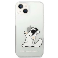Karl Lagerfeld KLHCP14MCFNRC iPhone 14 Plus 6.7 "cietais apvalks caurspīdīgs/caurspīdīgs Choupette Jautrības