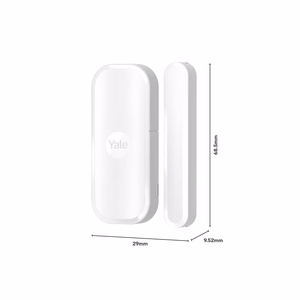 Yale viedās signalizācijas sākuma komplekts 6 elementi - Vadības bloks, Sirēna, Tastatūra, Tālvadības pults, Kustības sensors, Loga/durvju sensors