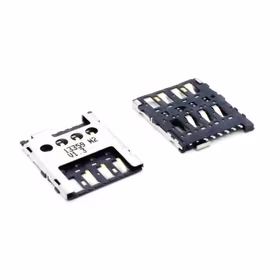 SIM Card Socket / Contacts Saderīgs ar Nokia Lumia 710 Original