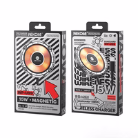 WEKOME WP-U99 Vanguard Series - MagSafe 15W inductive lādētājs (melns)