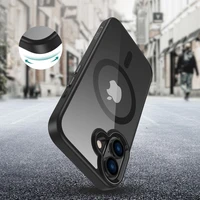 Tech-Protect MagMat Magnētiskais viedtālruņa apvalks iPhone 16 - caurspīdīgs