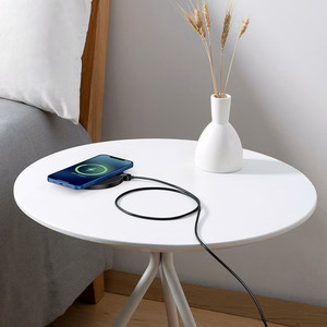 Baseus CCED000001 mobile device charger Headphones, Smartphone Black USB Wireless charging Indoor
