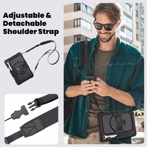 Tech-Protect Solid maciņš Samsung Galaxy Tab S11 11.0 melns
