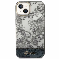Guess GUHCP14MHGPLHG iPhone 14 Plus 6.7 "pelēks/pelēks cietais apvalks Porcelain Collection