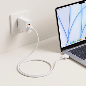 Tech-Protect MMC01 Ultraboost USB-C / MagSafe 3 140W 300cm kabelis, paredzēts MacBook, balts