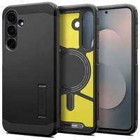 Spigen Tough Armor Mag MagSafe futrālis Samsung Galaxy S25 FE - Melns un dzeltens
