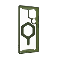 UAG Plyo Pro Magnet viedtālruņa apvalks Samsung Galaxy S24 Ultra 5G ar magnētisko moduli - caurspīdīgs zaļš