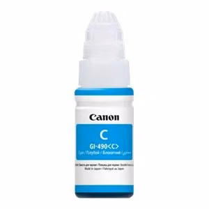 Canon GI-490 C tintes pudele, ciāna